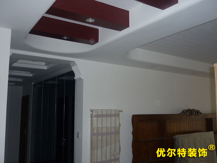 特殊輕鋼龍骨框架制作—走道成品